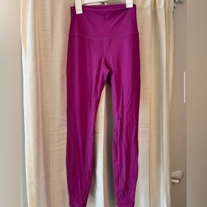 Pink lululemon leggings